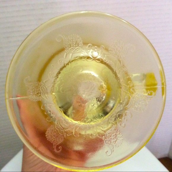 Depression Glass Florentine No.2 / Poppy - Picture 6 of 7